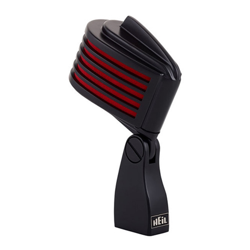 SE Systems - Heil Sound Fin Bk/Rd The Fin Black Body Red LED