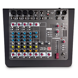 Allen & Heath ZEDI10, 4 Mic/Line 2 with Active DI, 2 Stereo Inputs, 4 channel 24/96kHz USB interface