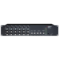 Ashly MX-406, Analog Mixer 6 Input Mic/Line with EQ, 2U