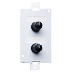 Ashly WR-1, Wall Remote, dual rotary potentiometer, (Decora style)