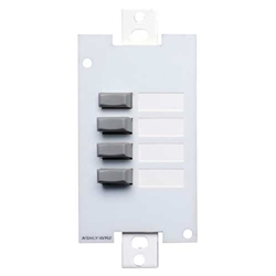 Ashly WR-2, Wall Remote, 4-position pushbutton select, (Decora style)