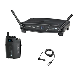 Audio-Technica ATW-1101/L, System 10 Digital Wireless lavalier System, 2.4 GHz