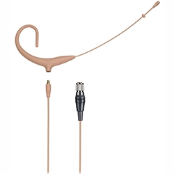 Audio-Technica BP892XCH-TH, MicroSet omnidirectional condenser headworn microphone, cH-style, beige