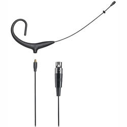 Audio-Technica BP892XCT4, MicroSet headworn microphone with TA4F-type connector for Shure wireless, black