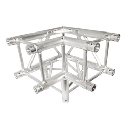 Trusst CT290-4390C, 290mm (12in) Truss, 3-Way, 90° Corner