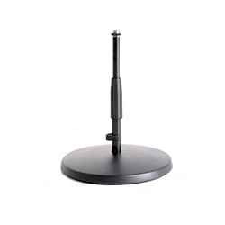 K&M 23320, Table/Floor Microphone Stand, Black