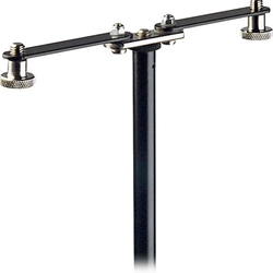 K&M 23510, Microphone Bar, Black