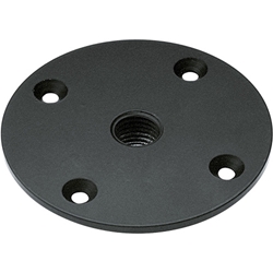 K&M 24116, Connector Plate, Black