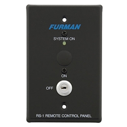 Furman Pro RS-1, System Control Panel, Maintained Key Switch