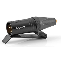 DPA DAD6001-BC, Adapter: MicroDot to 3-pin XLR with Belt Clip