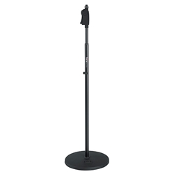 Gator Cases GFW-MIC-1001, Frameworks Roundbase Mic Stand with Deluxe One-Handed Clutch