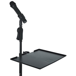 Gator Cases GFW-SHELF1115, Gator Frameworks large microphone stand clamp-on utility shelf