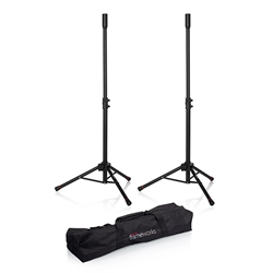 Gator Cases GFWSPK0250SET, Frameworks Mini Speaker Stand Pair w/ Carry Bag