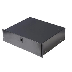 Gator Cases GRW-DRWDF2, Gator Rackworks Rack Drawer; 14.2" Deep; Lockable; Diced Foam Interior; 2U