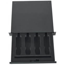 Gator Cases GRW-DRWWRLSS, Gator Rackworks Rack Drawer; 14.2" Deep;  for 4 Wireless Microphones; 2U