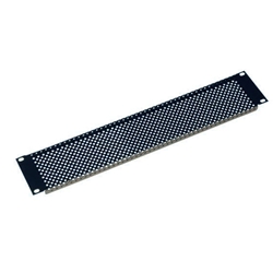 Gator Cases GRW-PNLPRF1, Gator Rackworks Slotted Panel; 5/32" Vent Holes; 1.2mm; Flanged for Rigidity; 1U