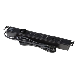 Gator Cases GRW-PWRVERT-6, Gator Rackworks Power Strip w/ 6-Outlet; UL; Rack Mounts Vertically