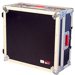 Gator Cases G-TOUR 19X21, ATA Wood Flight Case for Mixers; 19" X 21" X 6.5"; w/ Wheels