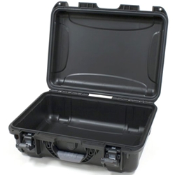 Gator Cases GU-1711-06-WPNF, Black waterproof injection molded case, 17" x 11.8" x 6.4". NO FOAM