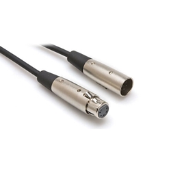 Hosa DMX-510, DMX512 Cable, XLR5M to XLR5F, 10 ft