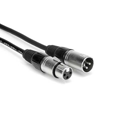 Hosa EBU-005, AES/EBU Cable, Hosa XLR3F to XLR3M, 5 ft