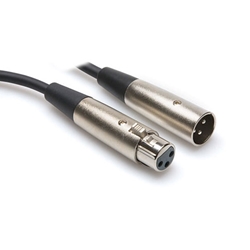 Hosa XLR-103, Balanced Interconnect, XLR3F to XLR3M, 3 ft