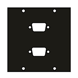 MAP 2DB9, DB9 MULTIPIN(2)PORT UCP