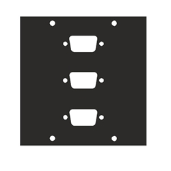 MAP 4DB9, DB9 MULTIPIN(4)PORT UCP