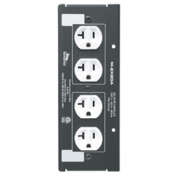 MAP M-2X20A, 8"MPR 20A DBL DUPLEX MOD