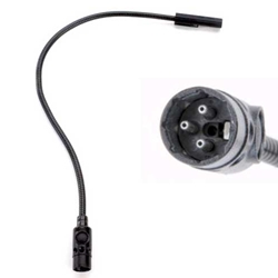 Littlite 12X-LED, LED, 12" Gooseneck, 3-PIN XLR Connector