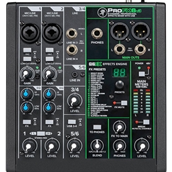 Mackie ProFX6v3, 6 Channel Professional Effects Mixer with USB