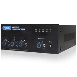 Atlas Sound AA50PHD, 4-Input, 50-Watt Mixer Amplifier with Automatic System Test (PHD)