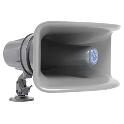 Atlas Sound APC-30T, Wide Angle Horn Speaker with 30-Watt 25V/70V/100V Transformer