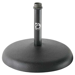 Atlas Sound DS5E, Fixed Height Desktop Mic Stand 5 inch Ebony Finish