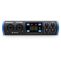 PreSonus Studio 26c, 2X4 USB-C / 24-bit/192kHz