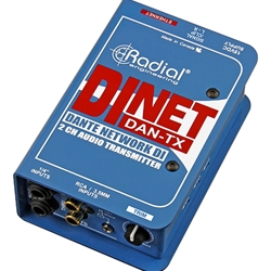 Radial DiNet Dan-TX, Dante network transmitter