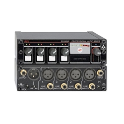 Radio Design Labs RU-MX4L, Pro 4 Input Line Mixer - Mic and Line Out