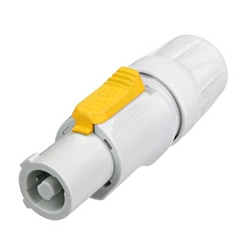 Neutrik NAC3FCB, POWERCON-CABLE END-POWER OUT(GRAY) 20 AMP. Revised part #NAC3FXXB-W-L