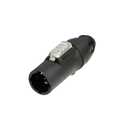 Neutrik NAC3MX-W-TOP, The powerCON TRUE1 TOP is a locking true mains connector.