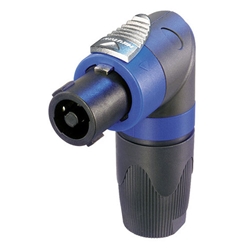 Neutrik NL4FRX, Connector - Speakon, Neutrik, 4 pole inline, right-angle