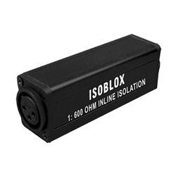 Rapco-Horizon ISOBLOX 1:1 600 Ohm signal isolation BLOX