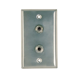 Rapco-Horizon SP-211 Dual 1/4" Wall/Floor Plate