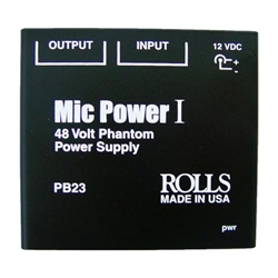 Rolls PB23, 1 CH Phantom Power Adapter