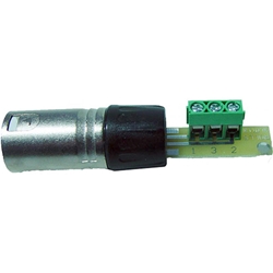 Rolls XLM113, Bare Wire to Male XLR Connector