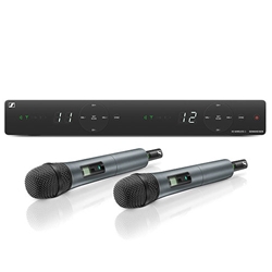 Sennheiser XSW 1-825 DUAL-A,508263,  Wireless dual vocal set. frequency range: A (548-572 MHz)