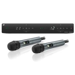 Sennheiser XSW 1-835 DUAL-A, 508270, Wireless dual vocal set. frequency range: A (548-572 MHz)