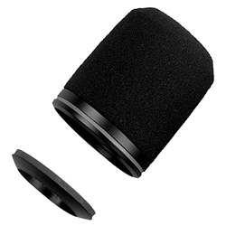 Shure A57AWS, Black Locking Foam Windscreen for BETA 57 and BETA 57A