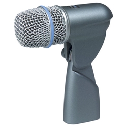 Shure BETA 56A, Supercardioid Swivel-Mount Dynamic Microphone