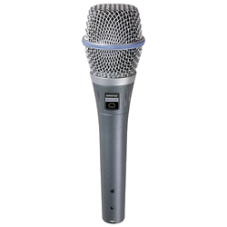 Shure BETA87C, Cardioid Condenser, for Handheld Vocal Applications