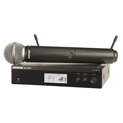 Shure BLX24R/SM58-H11, Wireless Vocal System with SM58